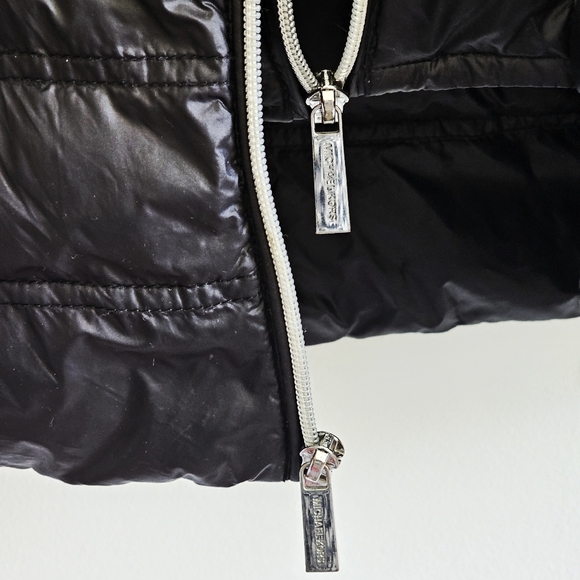 Duck Down MICHAEL Michael Kors Packable Short Down Fill Black Women's Jacket, S - Picture 10 of 16